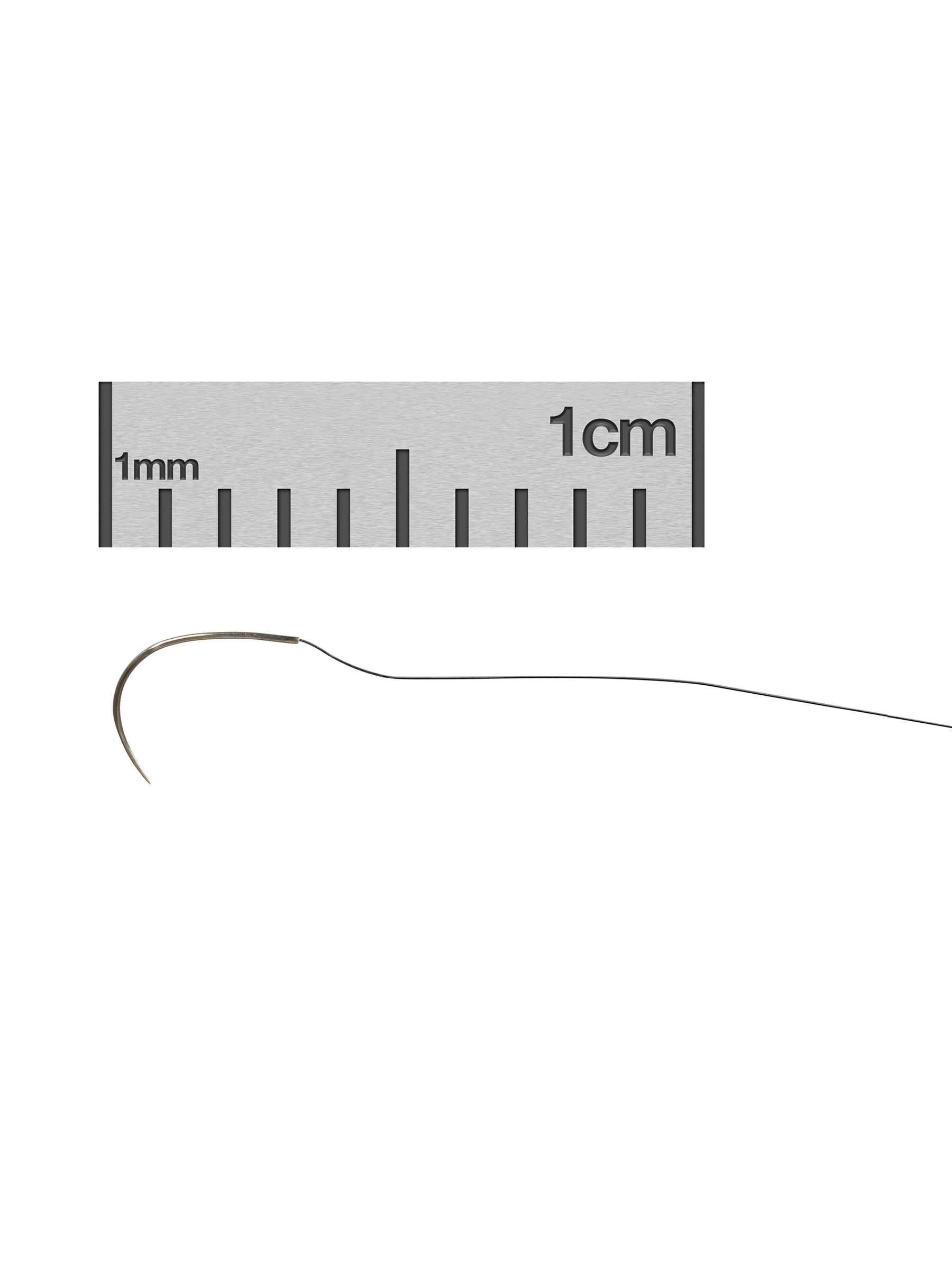 Microsurgical Needles with Suture Thread Attached