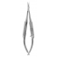 Vannas Spring Scissors Round Handle