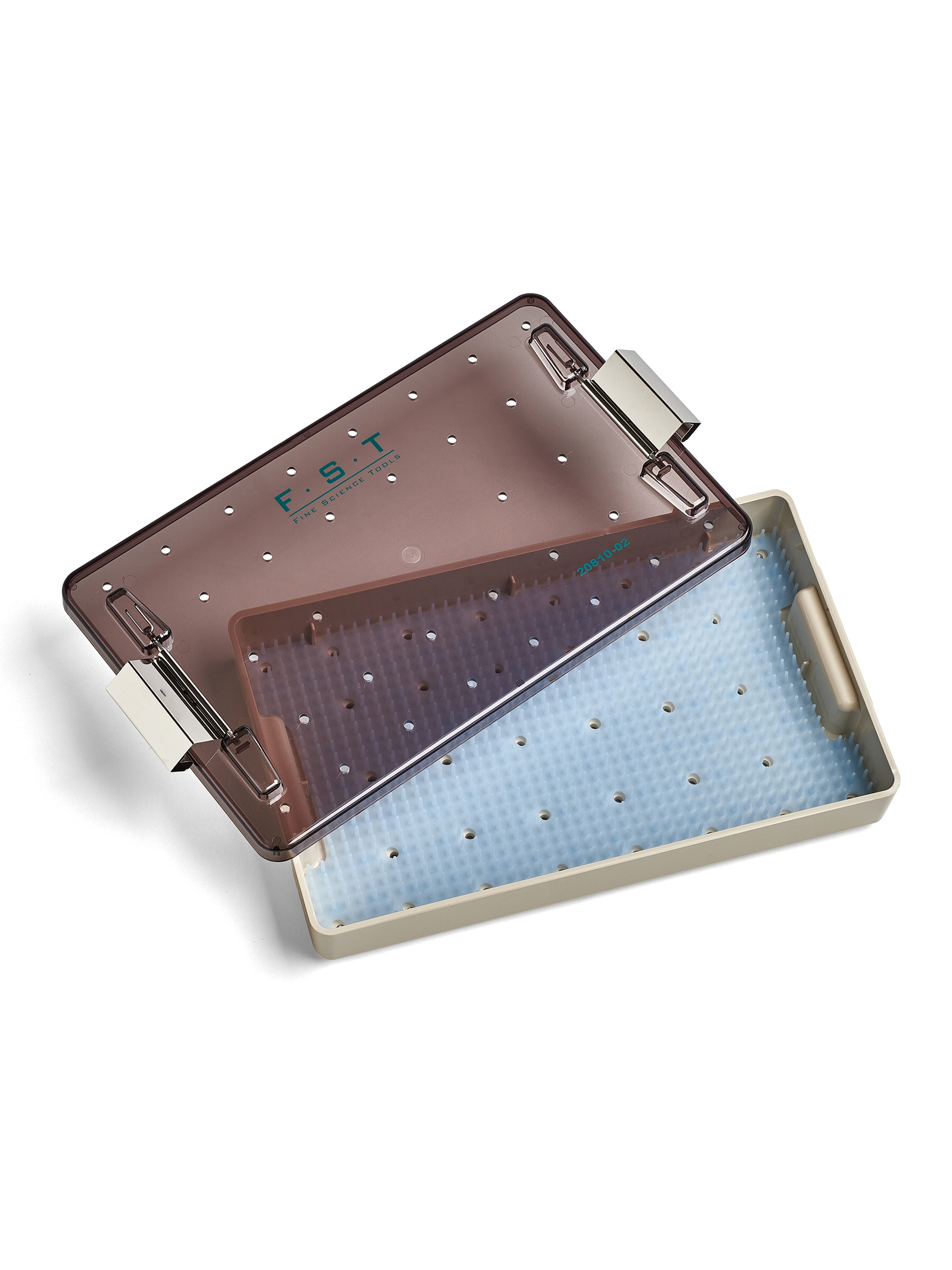 Plastic Sterilization Containers with Silicone Mat