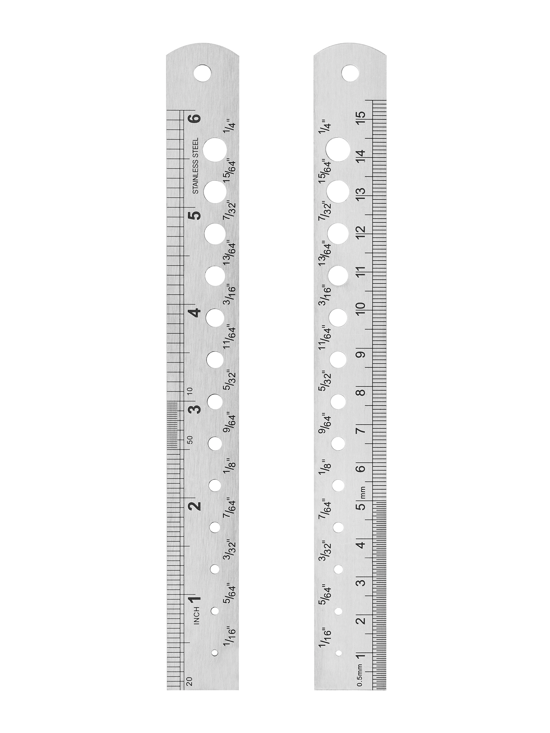 Ruler with Gauge Measurements