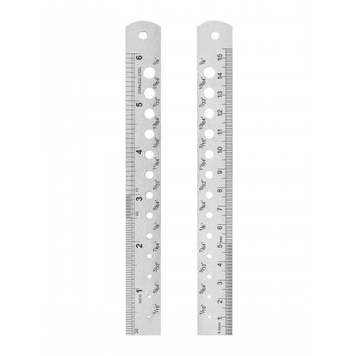 Ruler with Gauge Measurements