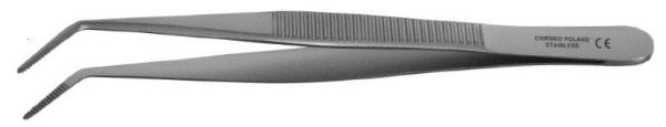 NAPOX Tweezers Bent tip tapered type