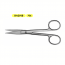 Leprex Curved scissors both sharp