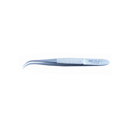 Leprex Extra-fine tip hooked tweezers